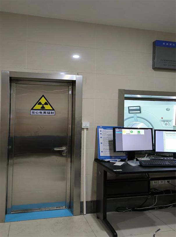 雅安市人民醫院CT室防輻射鉛門改造案例